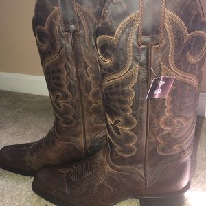 JB Dillon Leather Boots